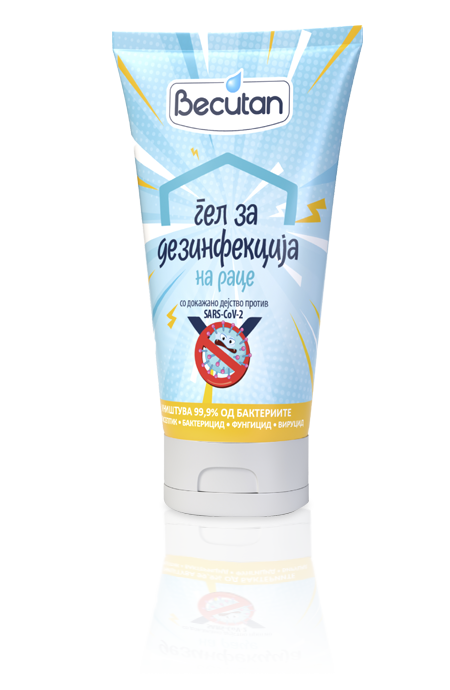 Becutan hand disinfection gel